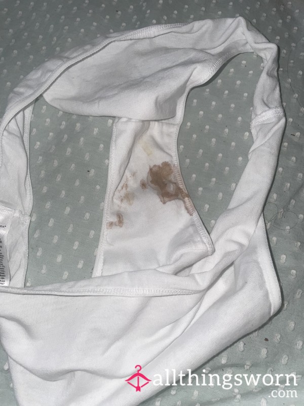 Stained Panties Worn For 3 Days