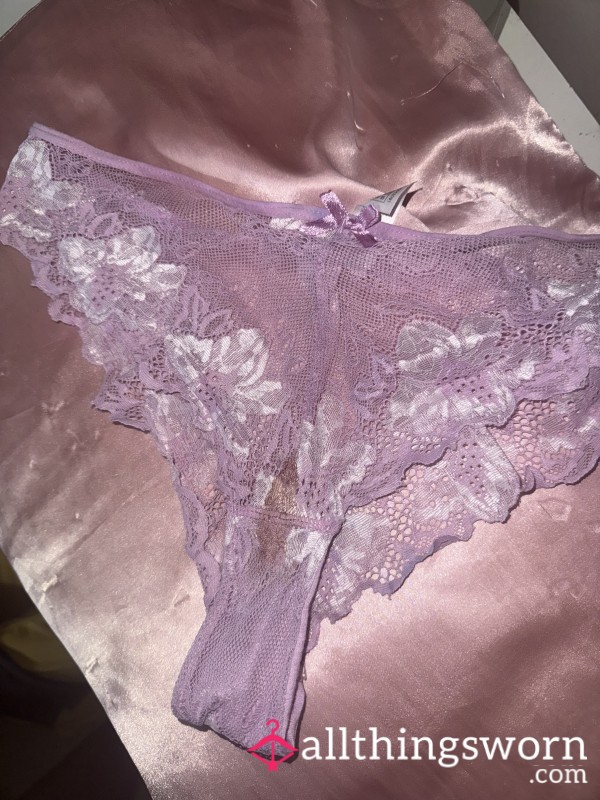 Stained Pink Panties 🎀