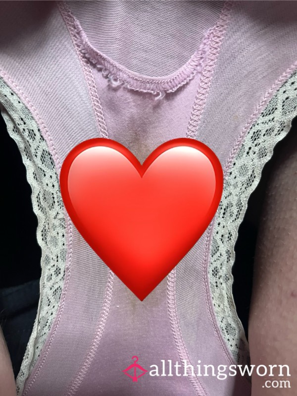 Stained Pink Panties ❤️