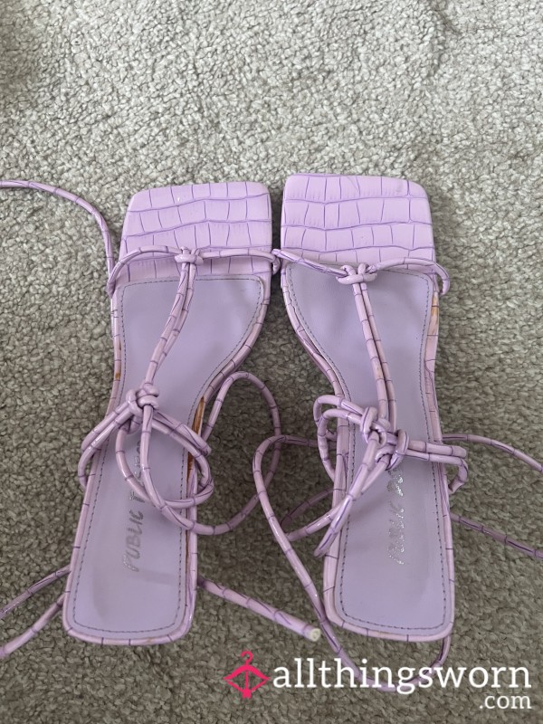 Stained Purple Heels Worn With So Much Love For Years 😍