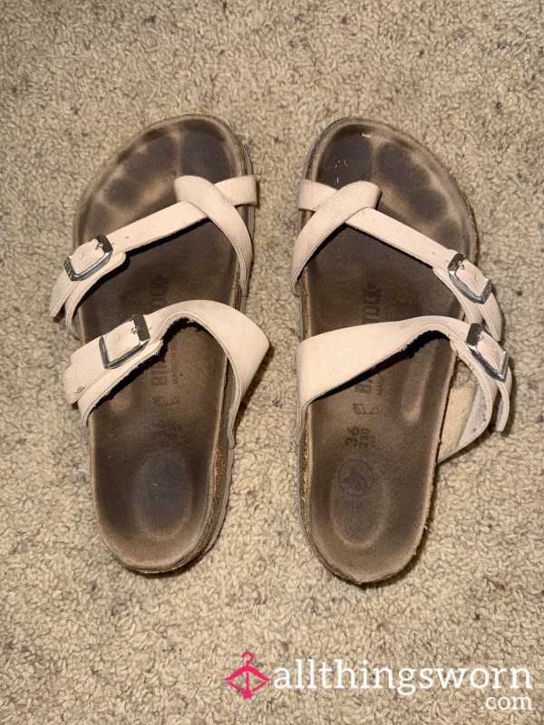 Stained & Stinky Birks – Deep Imprints, Daily Sweat, Total Perfection 🖤