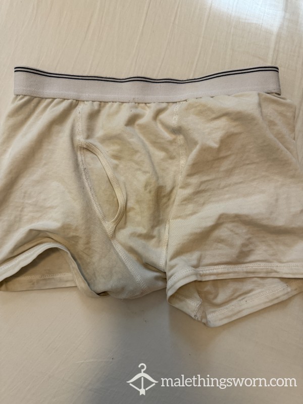 Stained White Boxers