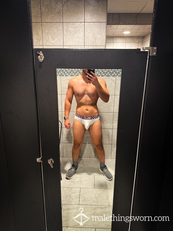 Stained White Briefs!