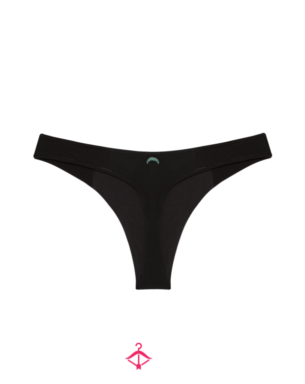 Standard Black Thong - 48 Hours Worn