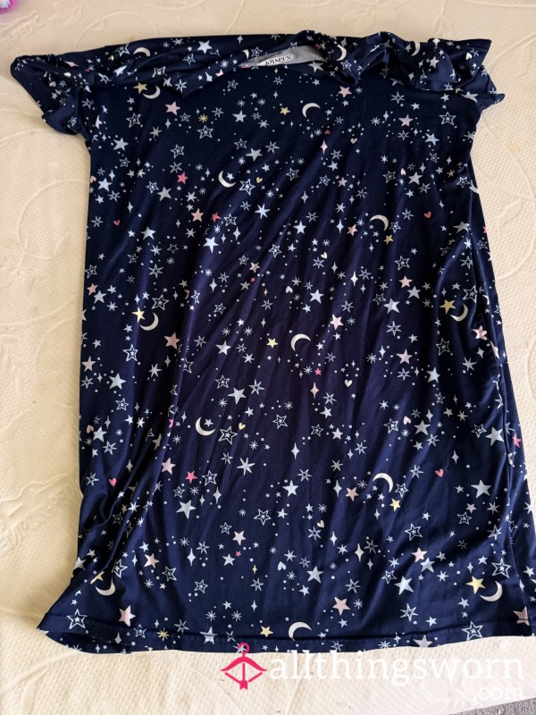 Star Nighty With Pockets