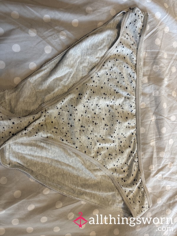 Star Panties Worn Just For You