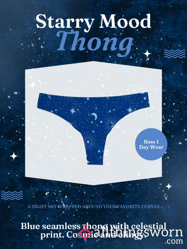 Starry Mood Thong