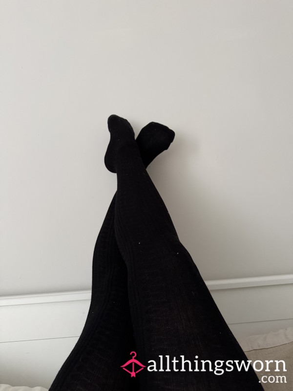 Sta**i’s 24hr Work Patterned Tights- Well Loved & All Day Wear 💋