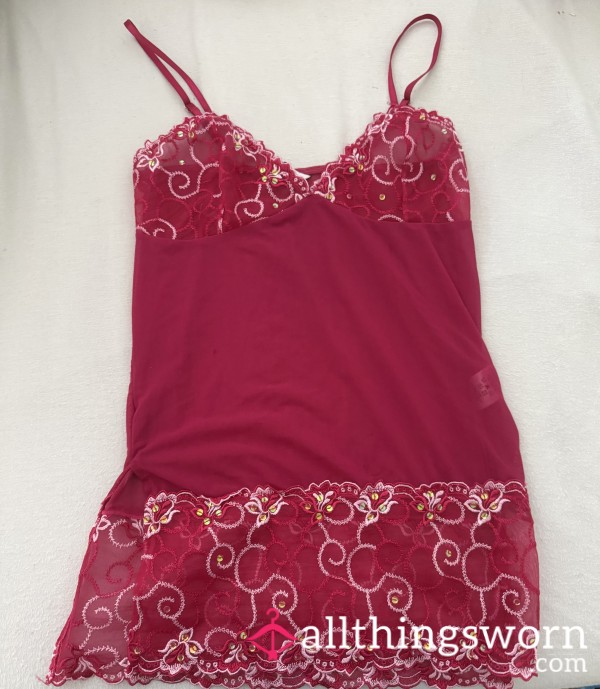 Sta**i’s Mesh Lingerie Top- Flirty & Sheer 😉