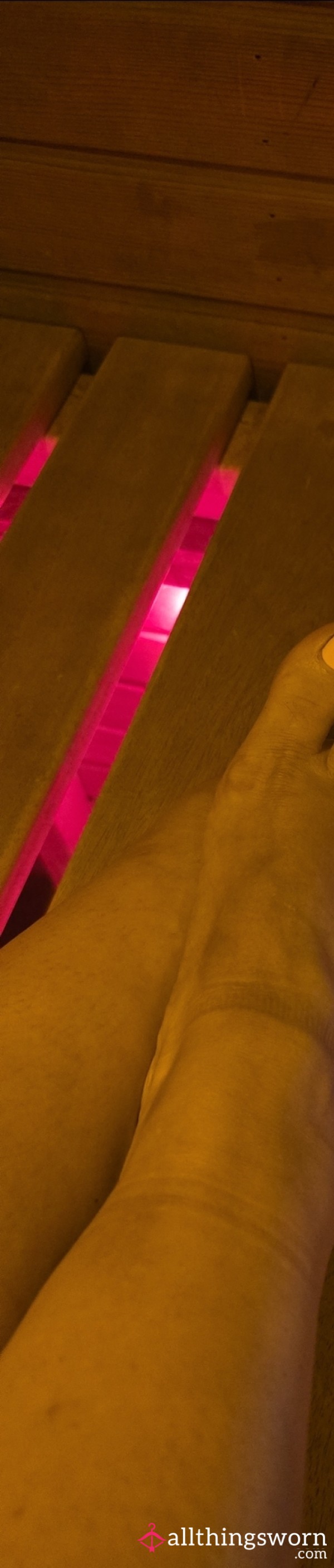 Steamy Hot Sauna Foot Ignore