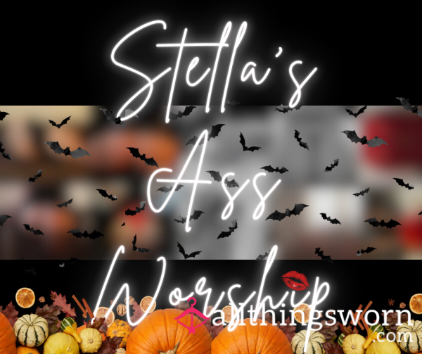 Stella's A** Worship (10 Cheeky Lingerie A** Pictures - £20)