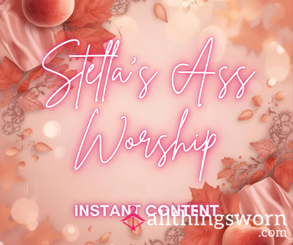 Stella's A** Worship (10 Cheeky Lingerie A** Pictures - £10)