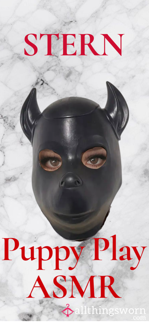 Stern Puppy Play ASMR
