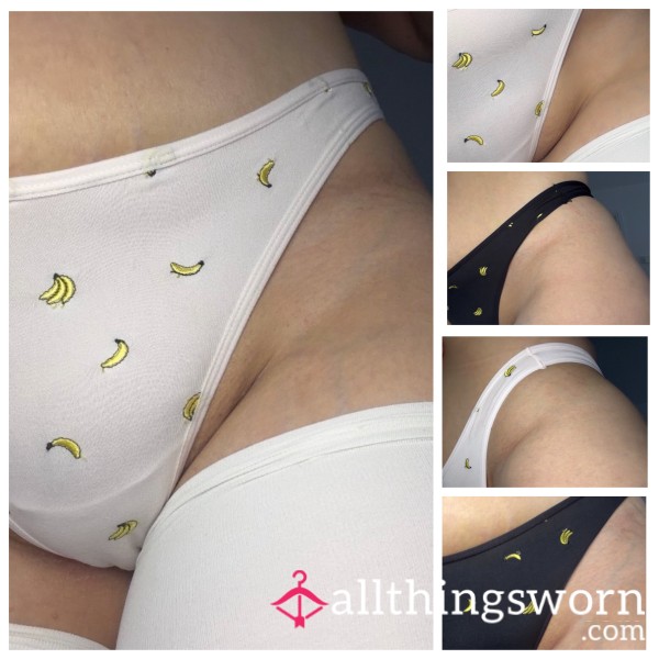 ‼️ White Has Sold ‼️ Steve Madden Banana Thong 🖤 Available In Black And White 🤍 Includes 24 Hour Wear & Proof Of Wear Pics ✨