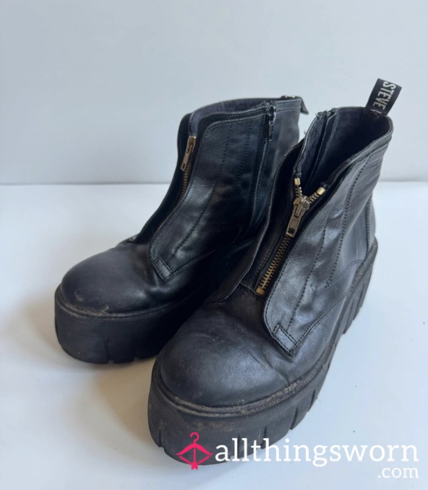Steve Madden Boots🥵 Wellworn|Dirty