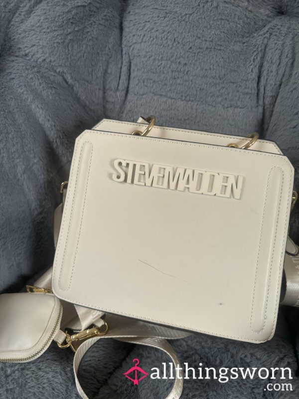 Steve Madden Off White Purse
