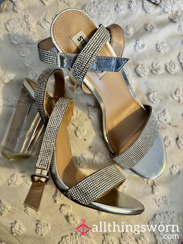 Steve Madden Rhinestone Strappy Sandals