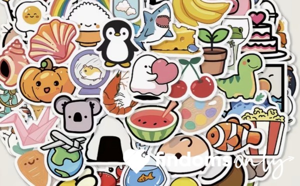 Stickers And A Personalized Note