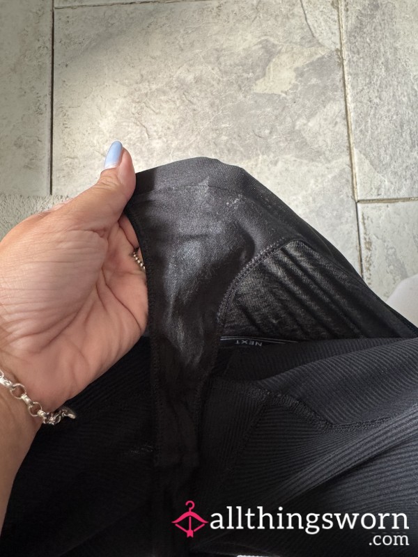 Still Warm, Wet Black Thong