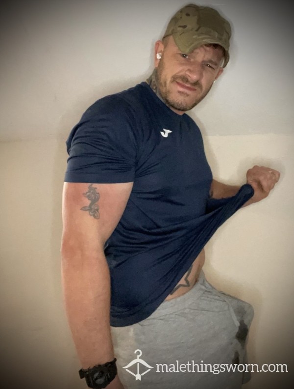 Stinkin Grey Shorts Loaded With Prec*m And Musk
