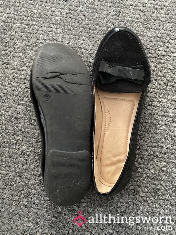 Very Worn Work Shoes 💋 Size UK 5