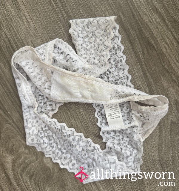 Stinky 2/3 Day Worn Thong- Work To Gym & Uni 😈