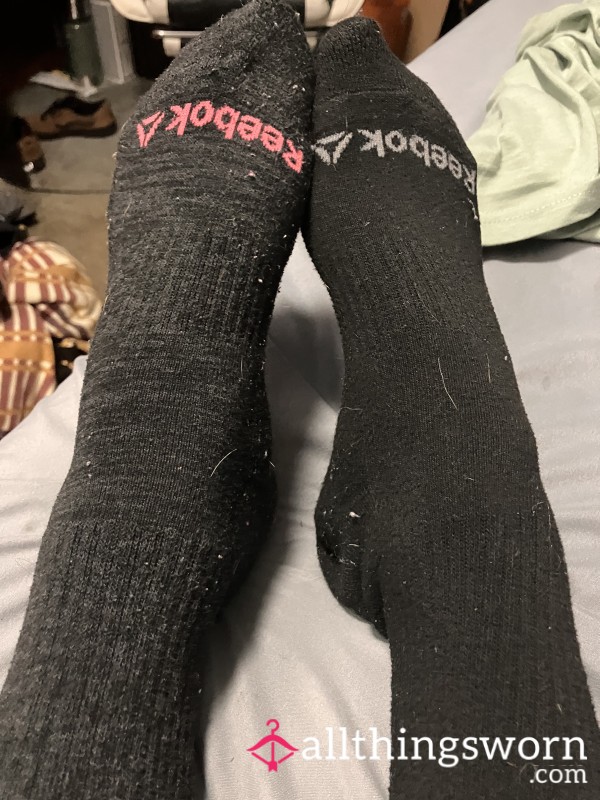 Stinky 48H Worn Reebok Crew Socks