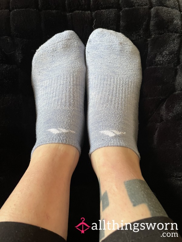 Stinky Blue Adidas Socks