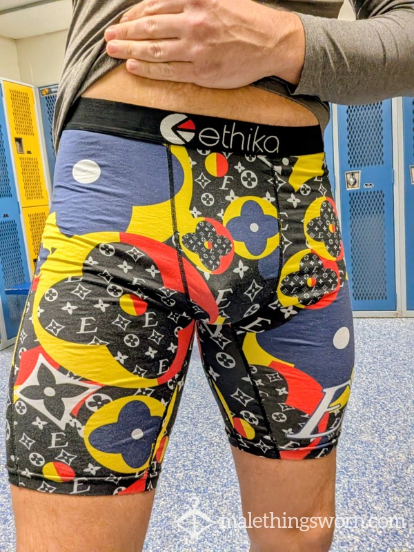 Stinky Boxers From My Gym Locker (M/L)