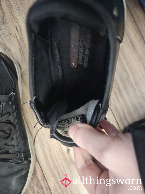 Stinky Broken Leather Sneakers (Keeps The Scent In!) 🫣💦