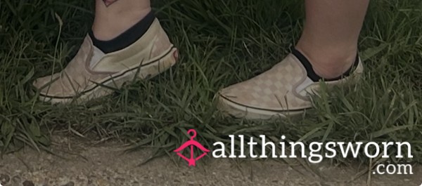 Stinky Concert Worn Sneakers, No Socks Ever