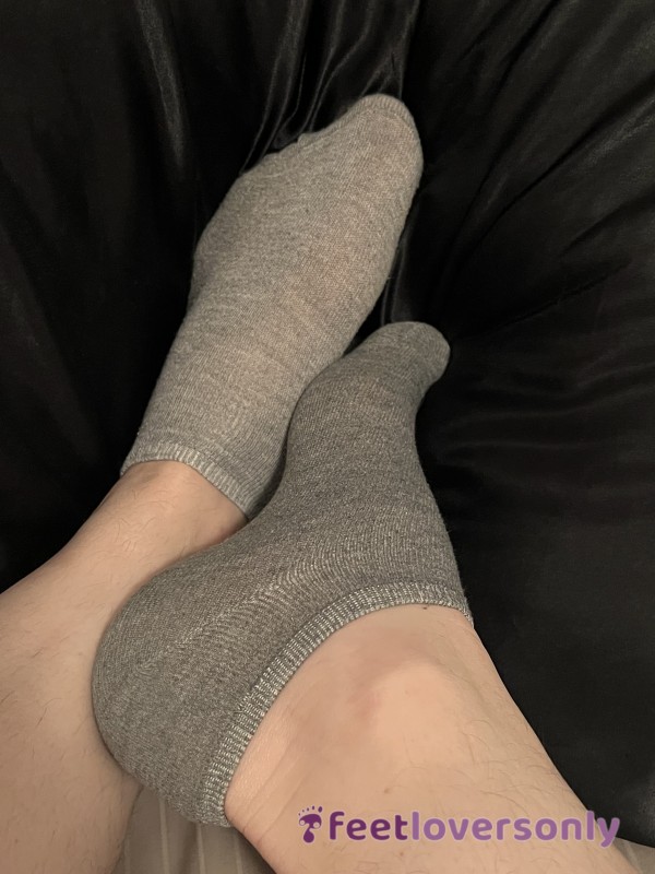 Stinky Cute Grey Socks