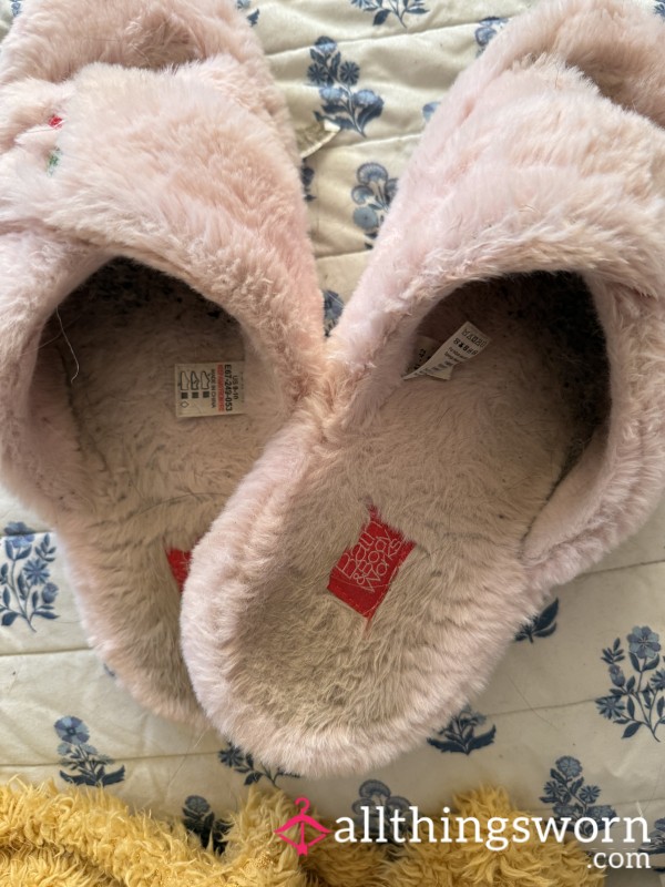 Stinky Dirty Fluffy Slippers