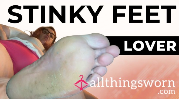 Stinky Dry Foot Domination