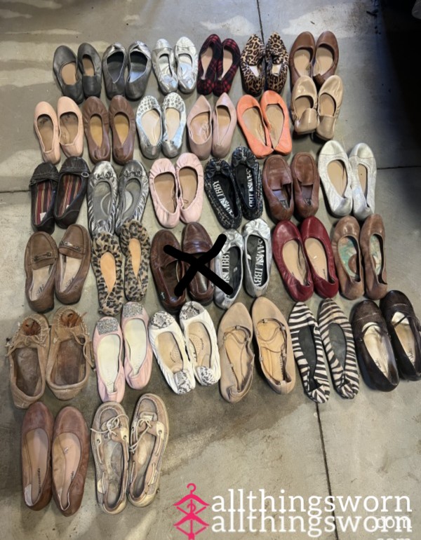 Stinky Flat Shoes Pick Your Pair Comes With Seven Day Wear