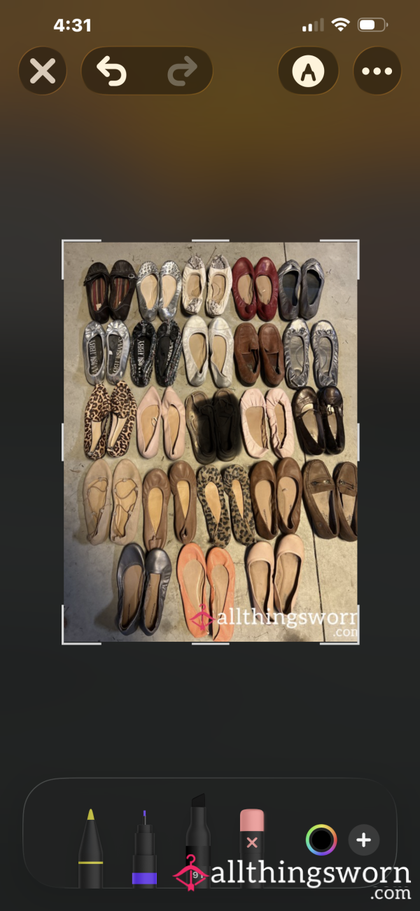 Stinky Flat Shoes Pick Your Pair Comes With Seven Day Wear