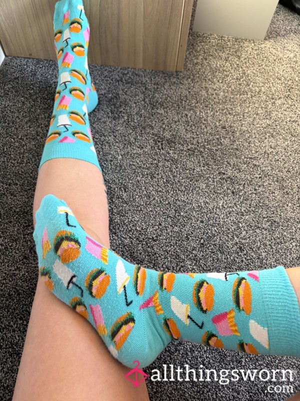 Stinky Food Themed Socks Well Worn For You