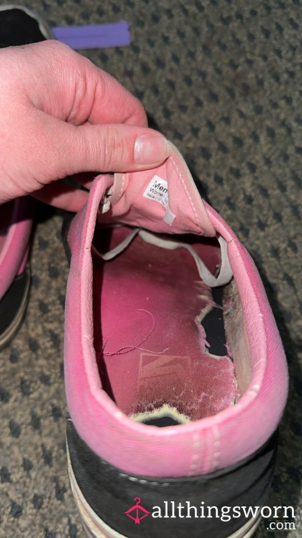 Pink Vans 2 Years Old