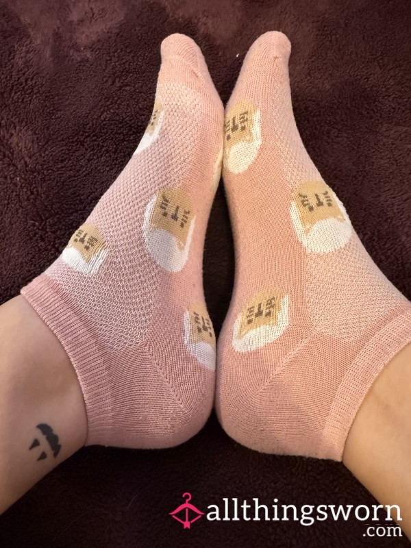 Stinky Pink Cat Socks🐱