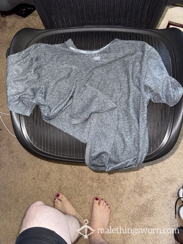 Stinky Shirt Worn Three Times In A Row For Intense Workout