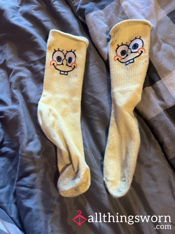 Stinky SpongeBob Socks