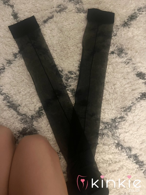 Stinky Stockings 🖤 (24 Hours Wear, Photos & Free P&P Included)