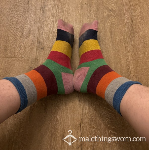 Stinky Stripey Suit Socks