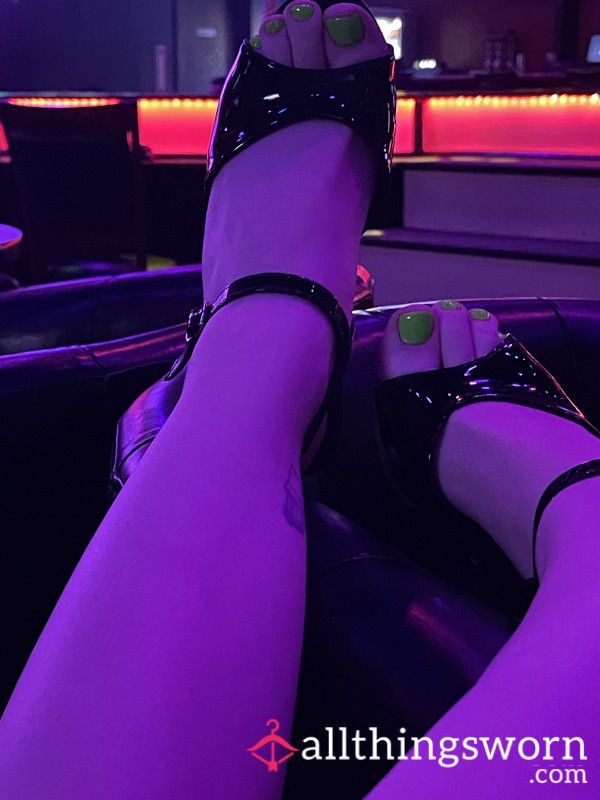 Stinky Stripper Heels