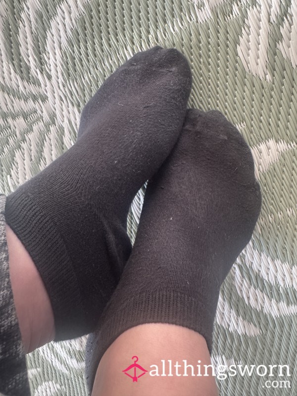 Stinky, Sweaty Black Socks
