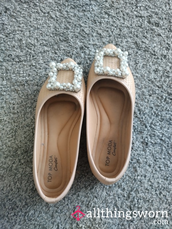 Stinky, Sweaty, Well-worn Flats