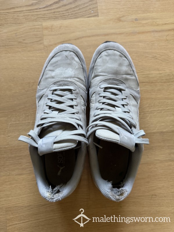 Stinky, Used, Old DIY PUMA Trainers