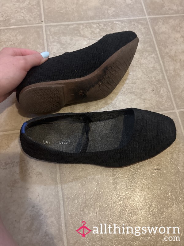 Stinky Waitress Flats-worn For Over A Year