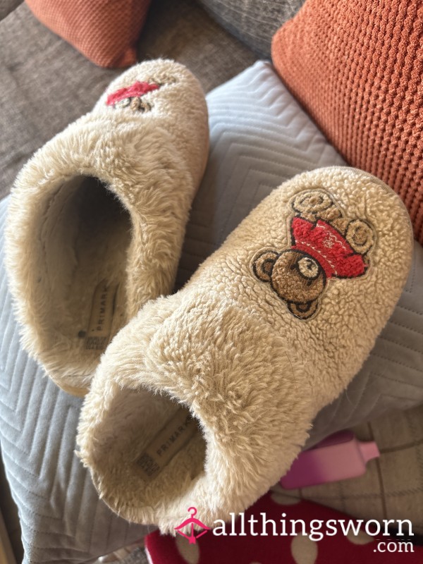 Stinky Well Worn Slippers
