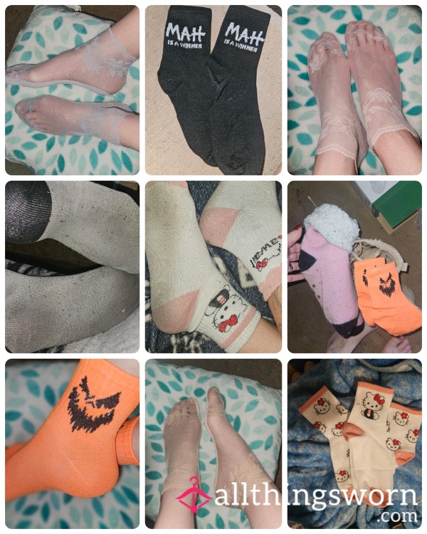 Stinky Well Worn Socks